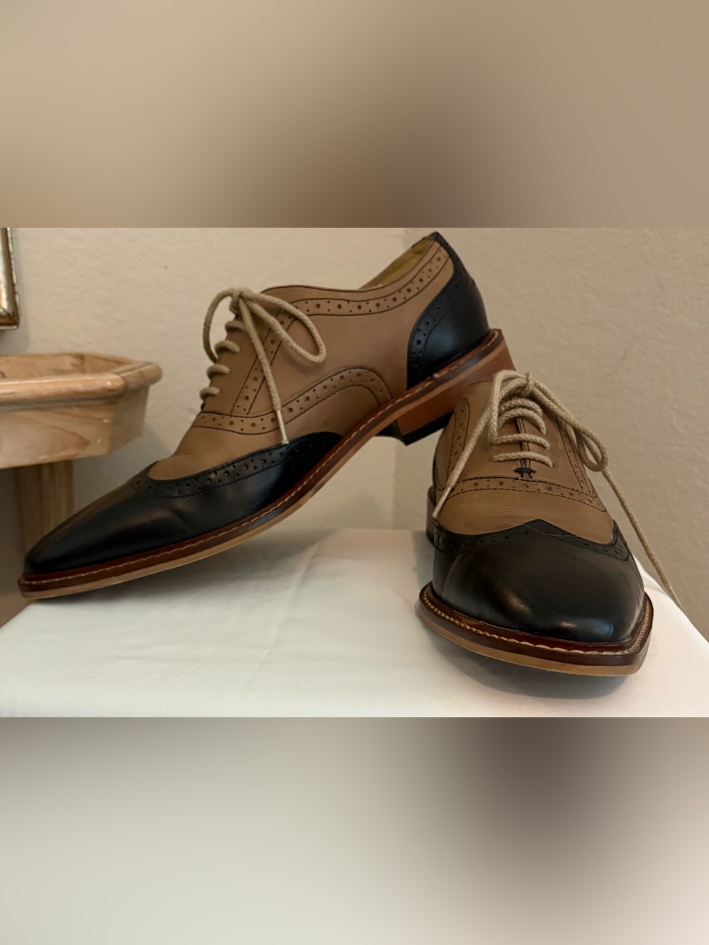 Giorgio Brutini Men's Daunt Tuxedo Oxfords Shoes Size 9.5 - Picture 3 of 8